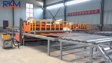 120pcs/hour mesh panels!!! 3-8mm/5-12mm carbon steel rebar mesh welding machine, machine in stock.
