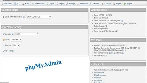 How to Export, Import and delete table database using phpMyAdmin