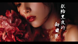 【暗黑童話】《獻給黑夜的向日葵》她在黑暗中摘了玫瑰，獻給心愛的姑娘... ｜霧月 Xiaoloulou｜( Lyric Video)