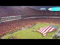 Jets Flying Over Arrowhead Stadium