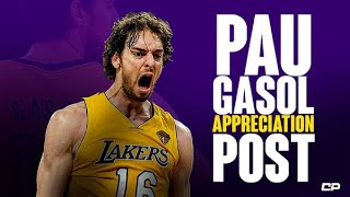 Pau Gasol APPRECIATION Post 🙌 | Clutch #Shorts