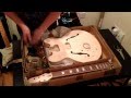 Assembling a guitar kit with Casino design - YouTube