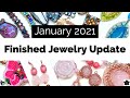 Finished Jewelry Update January 2021, Beading Share