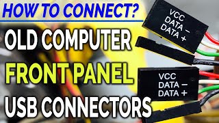 How To Connect Old Computer Front Panel USB Connectors on Motherboard| Full Detailed Video in Nepali