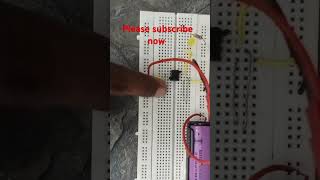 2 channel touch switch circuit using 555 timer #touchswitch #555timer #diyprojects #shortsfeed