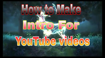How To Make Intro For YouTube videos | Free & Easy | YouTube Intro Maker 2022 @asimofficialtech