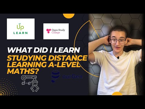 What Did I Learn Studying Distance Learning A-level Maths?