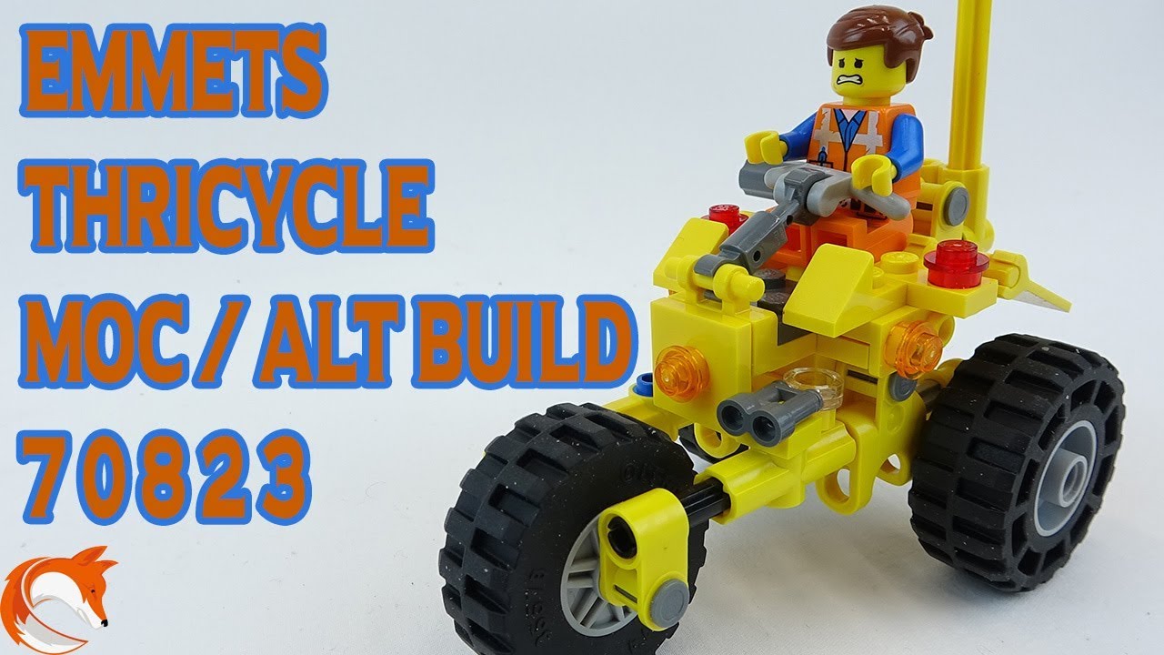 LEGO 70823 MOC Emmets Thricycle Build Review -