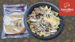 Noodles & Company: LIMITED TIME Steak Stroganoff & Chocolate Chunk Cookie Review by Lunchtime Review 2,127 views 3 weeks ago 10 minutes, 1 second