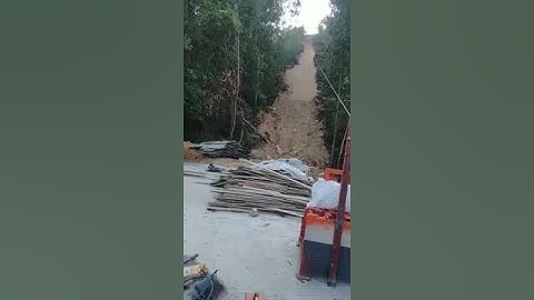 Tời vật liệu lên đỉnh núi