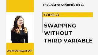 swap two numbers without using three variables|c program to swap two number|exchange two number in C
