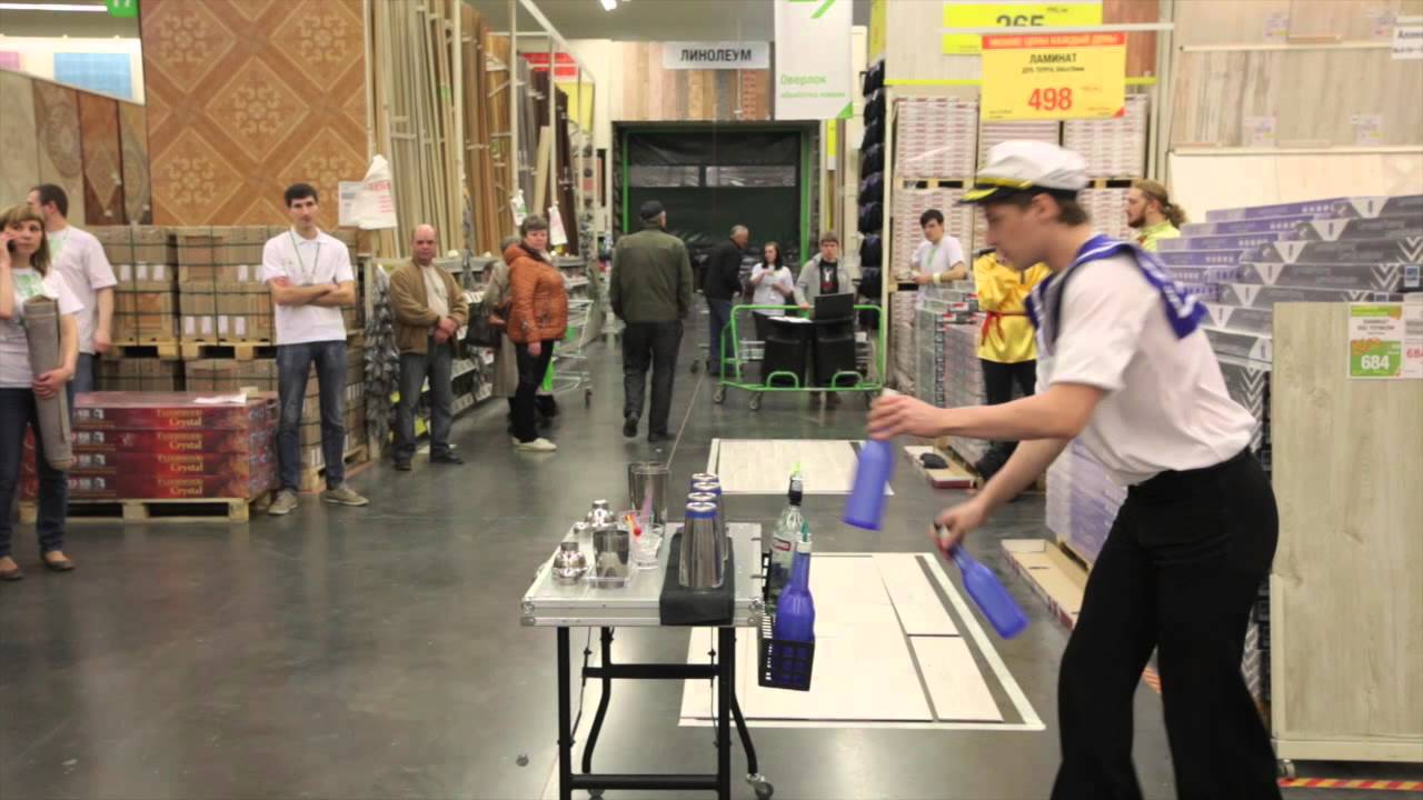 Леруа Мерлен. Открытие строительного сезона 2015. Тюмень. ПОЛОВИЦА ...