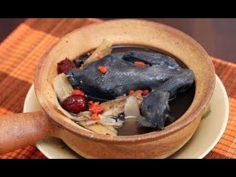 Video Cách làm gà ác tiềm thuốc bắc hạt sen đúng cách thơm... - youtube