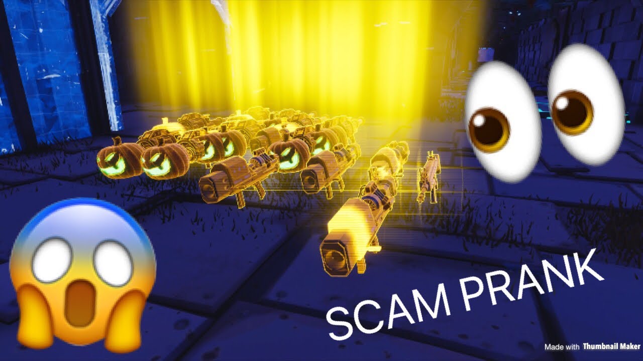 Scamming PRANK on Xxjay gamerxX! Fortnite Save The World!!