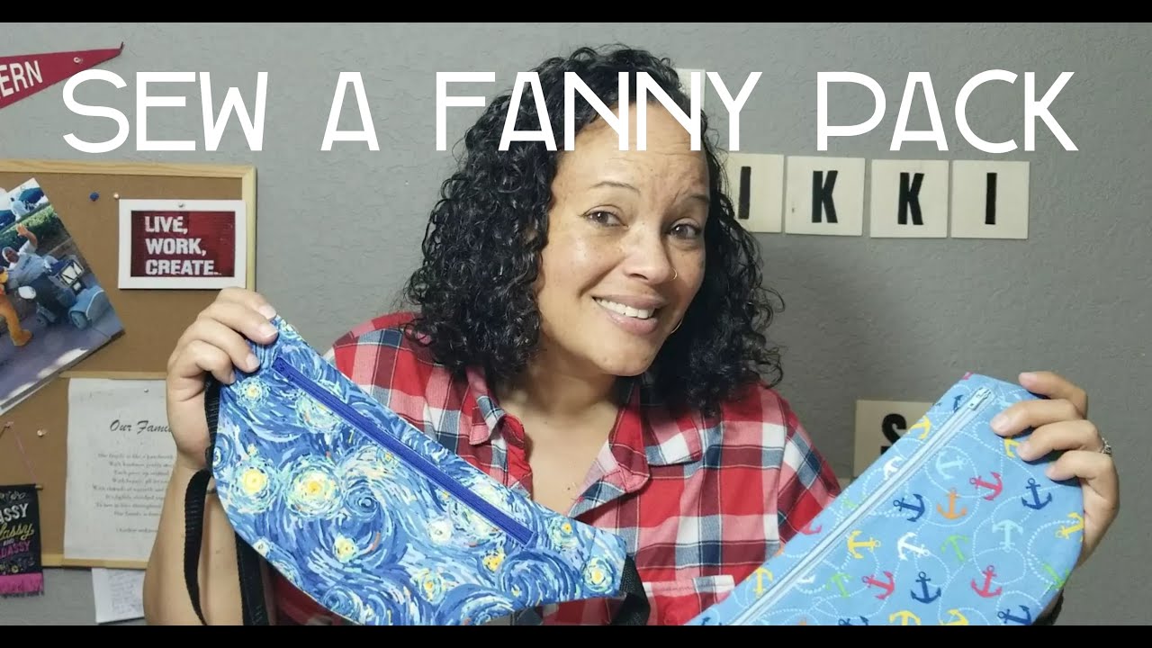 Sew a Fanny Pack (Belt Bag) 