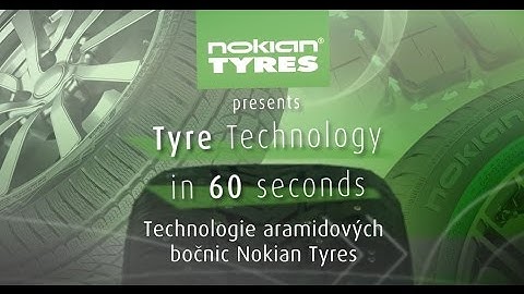 Tyre technology in 60 seconds: Nokian Aramid Sidewall technology in summer tyres, Czech subtitles