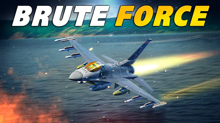 Interdiction | F-16C Viper Vs Chinese J-15 Flanker | Digital Combat Simulator | DCS |