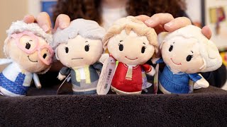 Reviewing The Golden Girls Hallmark Itty Bittys plush collection! Sophia, Dorothy, Blanche and Rose!