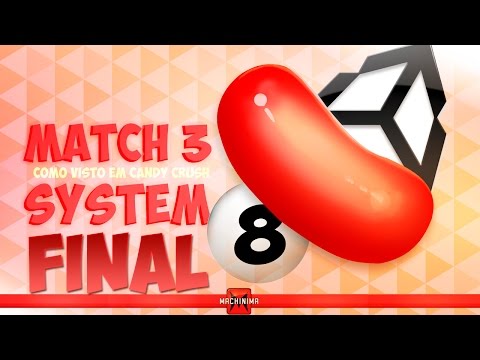 Tutorial Unity3D - [Sistema de Candy Crush #8 FINAL] Atualizando o Grid