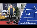 Best Canister Vacuum SEBO E3 Vacuum Cleaner Features Demo Best Canister Vacuum SEBO E3 Vacuum Cleaner Features Demo
