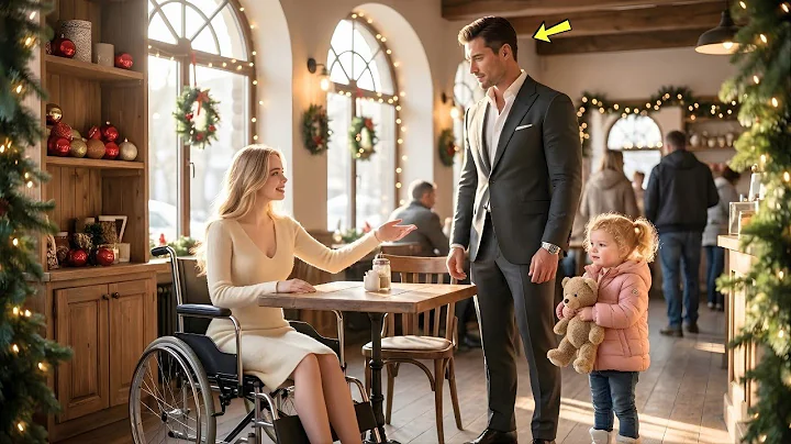 “I saved this seat for you…”—Said the Lonely Wheelchair Girl to the Single Dad CEO at the Café…