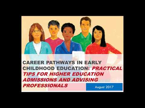 Career Pathways in ECE: Practical Tips for Higher Education Admissions and Advising Professionals
