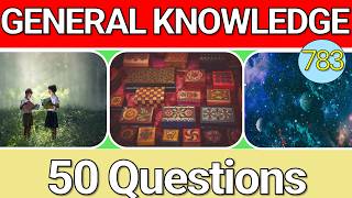 Educational General Knowledge Quiz Trivia 783 📚💡| Can You Answer All 50 Questions Correctly 2026