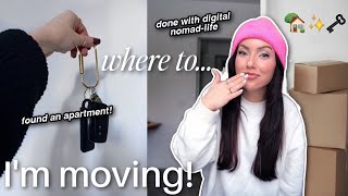 I'M MOVING!! announcement, I found an apartment! where I ALMOST chose...