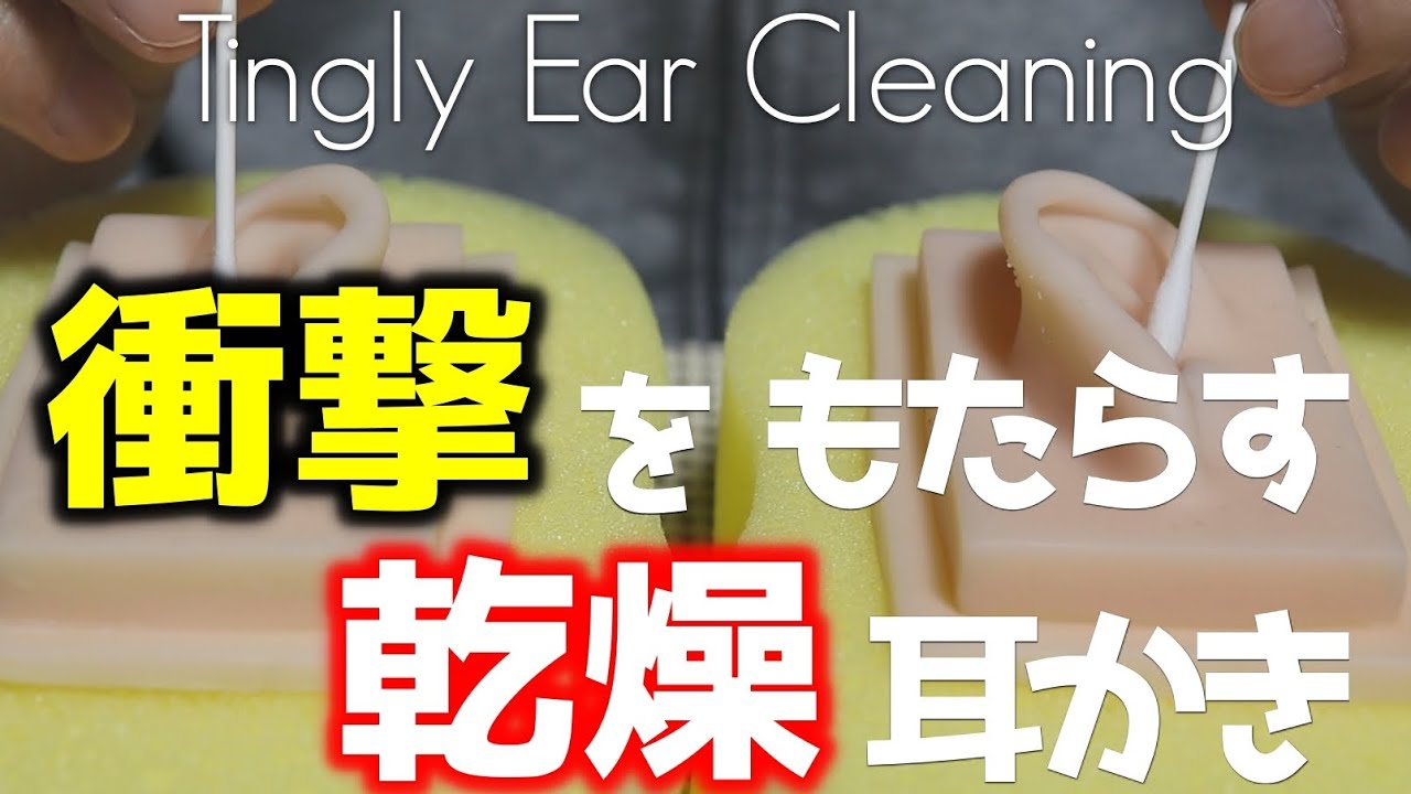 ASMR 入口はショリ、耳奥はジョリな乾燥奥行き耳かき Deep Ear Cleaning