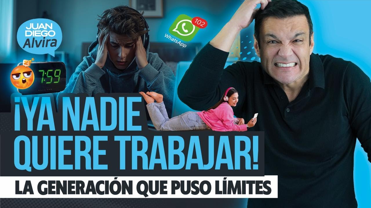 ¿La Generación Z no quiere trabajar? 😳 La verdad detrás del ‘quiet quitting’  | Juan Diego Alvira
