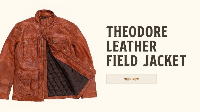 Buffalo Jackson Trading Co. Bridger Leather Down Jacket | Light Brown - L