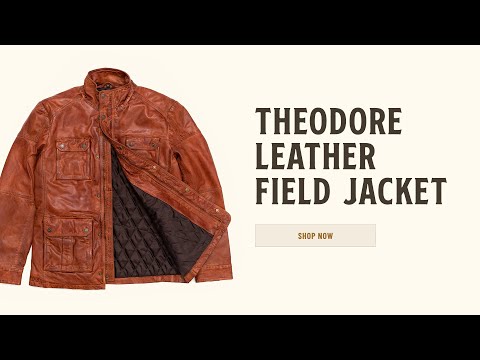 Buffalo Jackson Trading Co. Bridger Leather Down Jacket | Light Brown - S