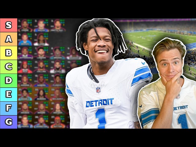 Top 40 Wide Receiver Rankings & Tiers artwork