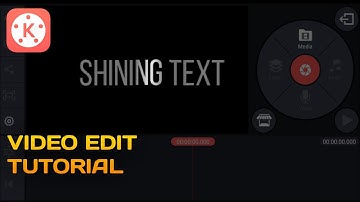 Shining Text Effect in kinemaster | Kinemaster Editing Tutorial |Text Animation Tutorial