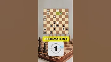 Checkmate in 4 Moves - Chess Puzzle