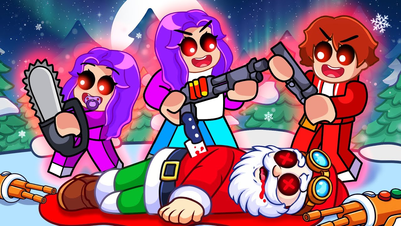 Ormanda 99 Gece Yeni NOEL BABA CANAVARINI ÖLDÜRDÜK!