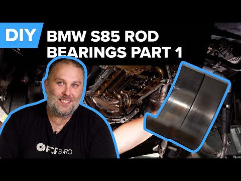 BMW S85 Rod Bearing Replacement DIY Part 1 (2005-2010 BMW M5 & M6 Rod Bearing Replacement)