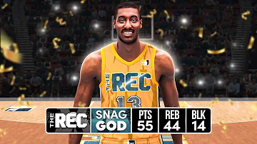 99 REB “SNAG GOD" BUILD is DOMINATING RANDOM REC in NBA 2K24! BESTCENTER BUILD in NBA 2K24 NEXT GEN!