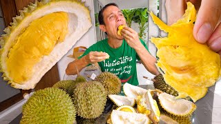 Durian Fruit in Thailand ????????- Trying 8 Different Varieties of the World’s Best Fruit!!