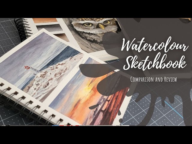 The Best Sketchbooks for Watercolour? // Sketchbook Session // Etchr  Sketchbooks 