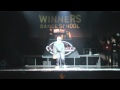 winners dance school popping DS intermediate level class