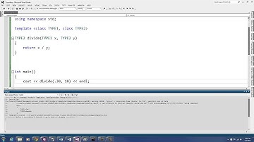 C++ Programming: Function Templates and Exception Handling
