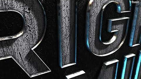 LOGO ANIMATION - Create custom 3d grunge metal logo intro by Abhiassassin 2