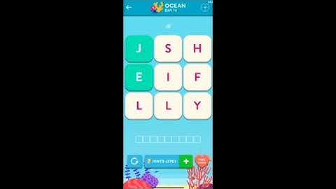 WordBrain 2 Ocean Event Day 14 June 23 2023 Answers, Solutions and Walkthrough