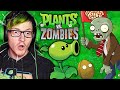 Playing Plants vs Zombies for the first time EVER