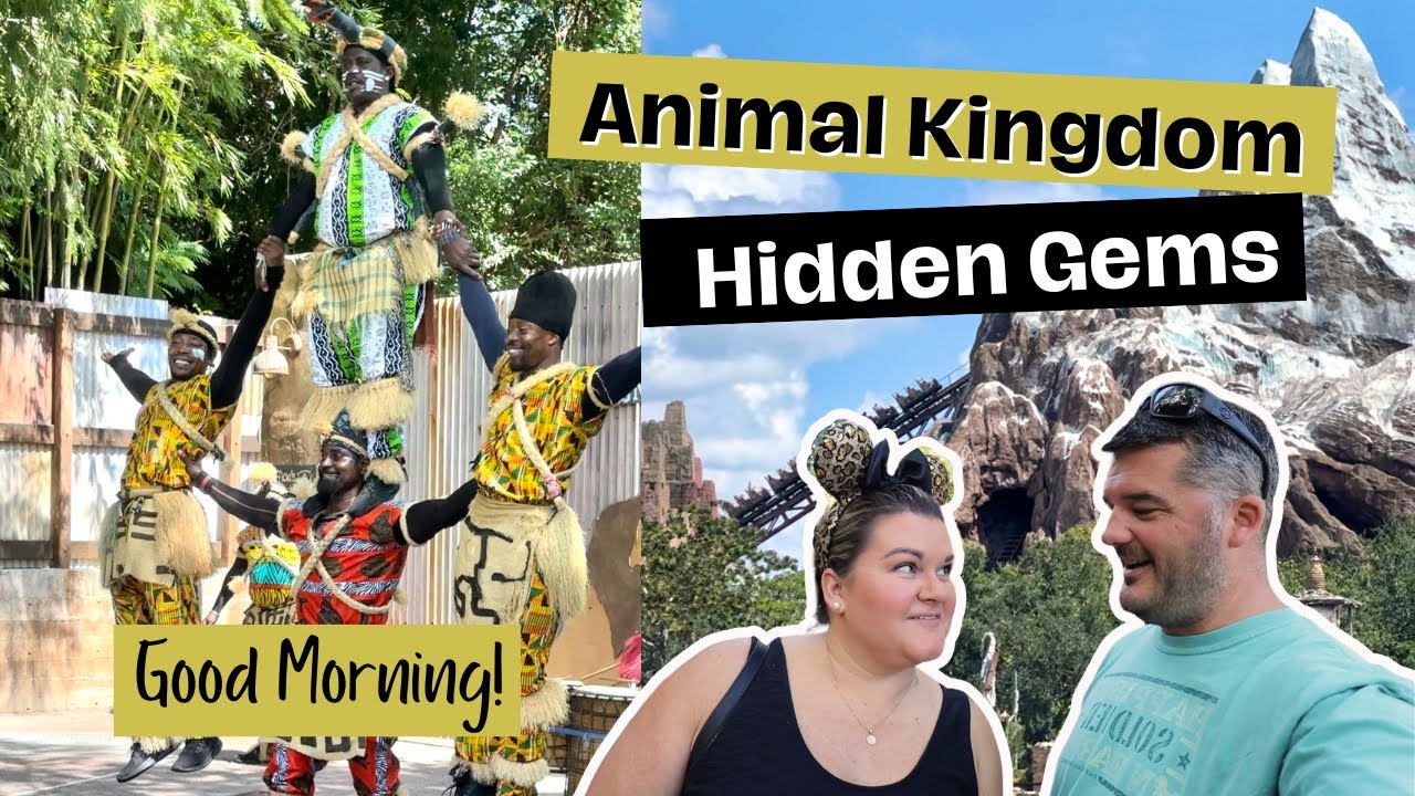 Is MORNING The BEST Time To Visit Disneys Animal Kingdom? Hidden Gems