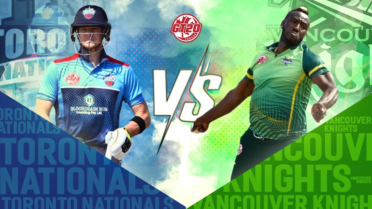 Toronto Nationals vs Vancouver Knights | GT20 Canada Season 1- Match 1 Highlights