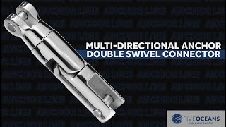 Multi-directional Anchor Double Swivel BY: FIVE OCEANS