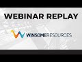 Winsome resources ltd  webinar replay