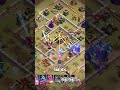 😱 MY TH13 DESTROYED TH14?! 🔥 IMPOSSIBLE WAR ATTACK ⭐⭐⭐ #Shorts #coc #gaming